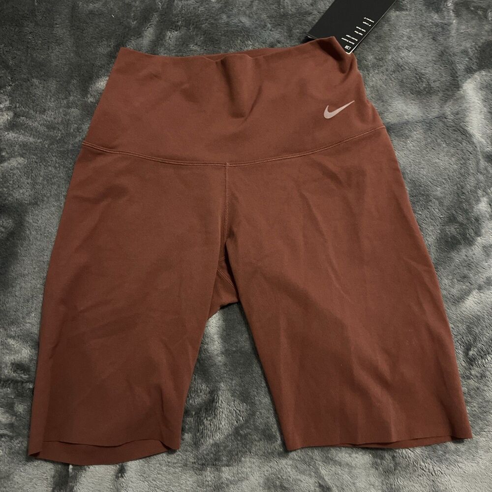 XS Nike Zenvy Gentle-Support High-Waisted 8" Biker Shorts DQ6003-231 Women's